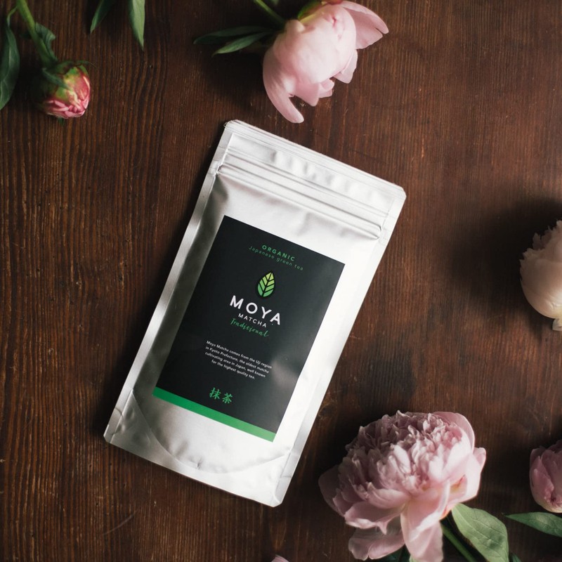 Moya Matcha Organic Tea Green Powder | 100g Traditional Grade