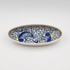 Oval Dish Blue Fish – L 30 cm