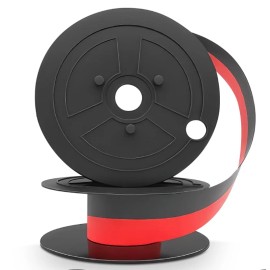 comp 2 ROLLS SHARP EL-1197Piii 57mm 58mm CALCULATOR PAPER ROLLS & INK RIBBON