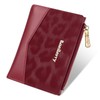 Lapensa Small wallet for Women RFID Blocking Bifold Zipper Pocket