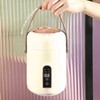 Mini Rice Cooker Efficient Heating Insulated Portable Multifunction Soup Porridge