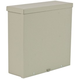 Wiegmann RSC040404 RSC-Series Wall-Mount Enclosure NEMA 1/3R Lift-Off Screw Cover with Knockouts, Carbon Steel, 4" x 4" x 4"