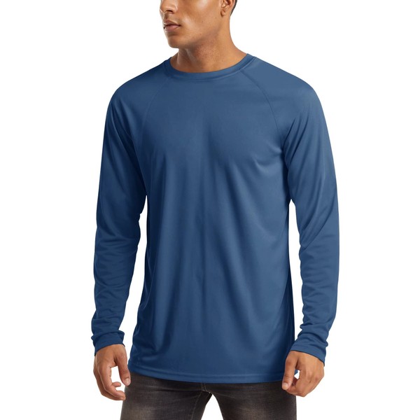 MAGCOMSEN Men's Long Sleeve Quick Dry Baselayer Shirts - Performance