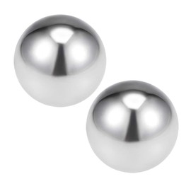 sourcing map 35mm Bearing Balls 304 Stainless Steel G100 Precision Balls 2pcs
