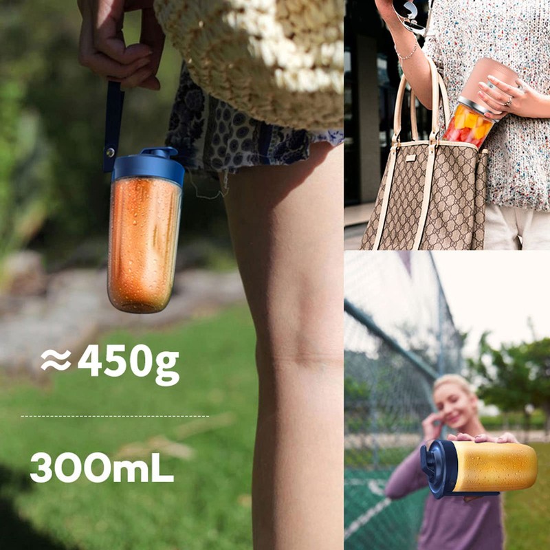 Mini Maker, Portable Mixer, Maker Bottle, 300 ml Blender Electric,
