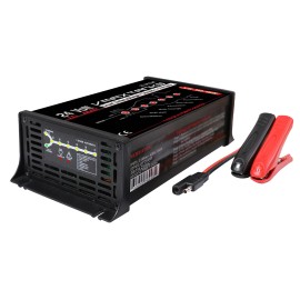 VMAX TANKS BC2410AL/RT 24V 10A 7Stage AGM GEL SLA BACKUP BATTERY SMART Charger Maintainer