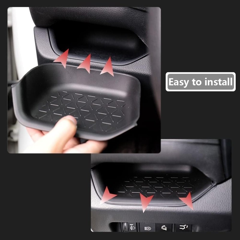 for 2023 RAV4 Driver Storage Box Organizer Mat Driver's Interior