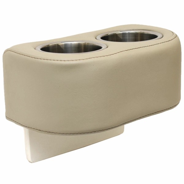 Viaggio Boat Moveable Armrest W/ Cupholders | Taupe Vinyl
