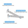 sourcing map 1/4-20x1" Carriage Bolt, 10pcs Round Head Square Neck
