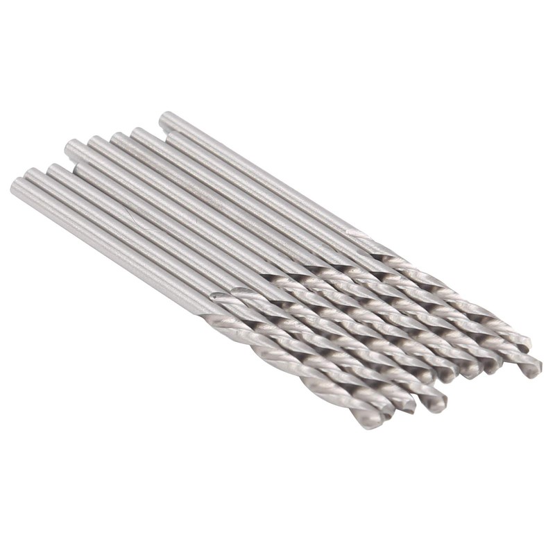 Micro Drill Bit Set, Jewelry Drill 10Pcs 1.75mm Hand Drill