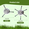 2025 New 6 Inches Steel Wire Grass Trimmer Head,Universal Steel