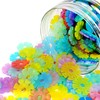 Smart-Planet 400 Glitter Flowers in Tin - Snowflakes for Inserting