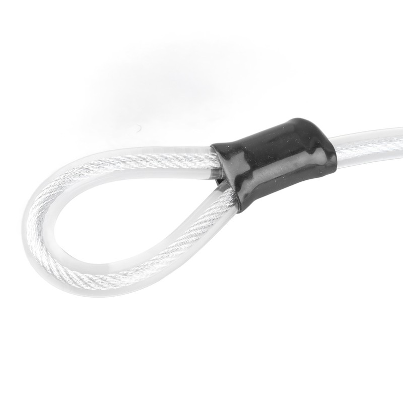 Bike U Lock with Steel Cable 2 Key Universal Anti