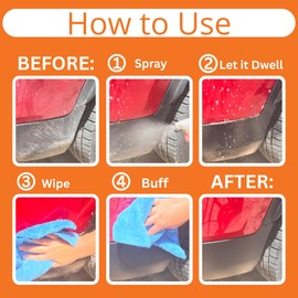 Shinykings Premium WATERLESS Car Wash with Ultra Car Shine Effect California Wash&Shine 66 | Powerful Car Wash Soap for All Surfaces | Scratch-Free & Biodegradable Car Cleaner | 32 fl.oz.