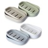 UVIVIU Plastic Soap Dish with Drainage,Soap Dishes Holder for Bathroom