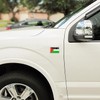 Perdecor Palestine Flag Sticker Emblem Palestinian Decal Car Chrome Flags,