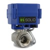 U.S. Solid - Motorized Ball Valve- 1/4 In Stainless Steel