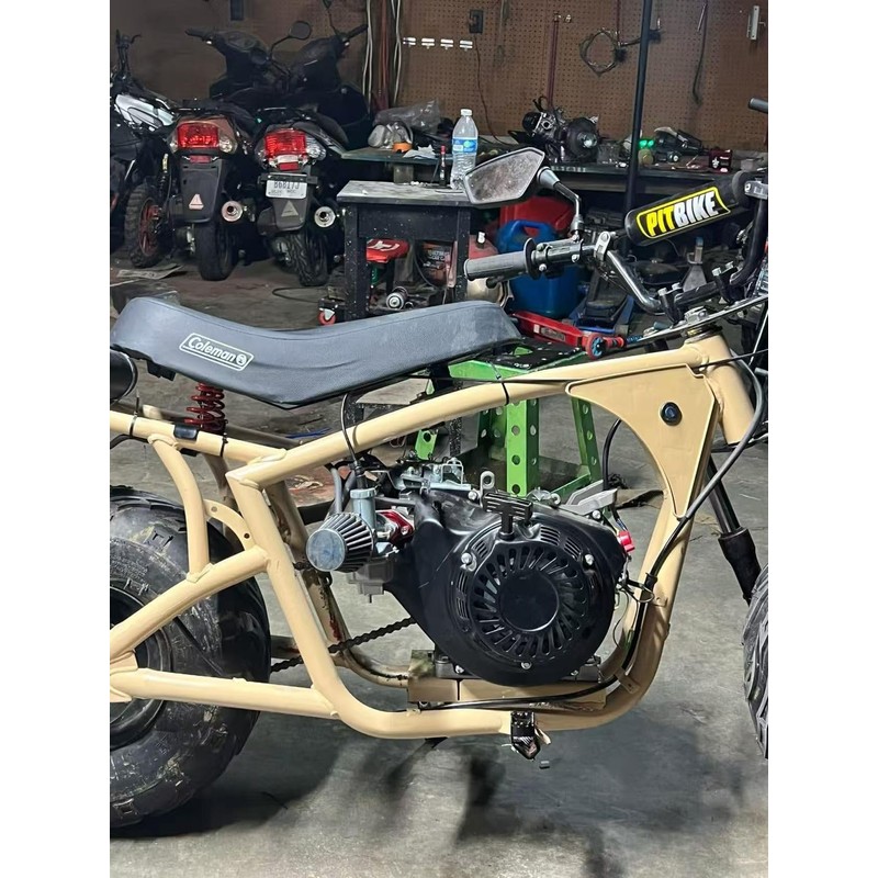 JMCHstore Mini Bike Seat Spring Suspension Modified Kit for Coleman