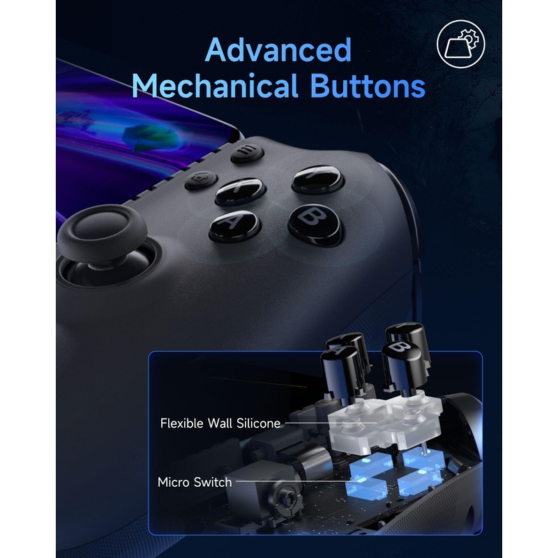EasySMX M15 Handy Controller Android, Smartphone Controller, Bluetooth Handy Controller