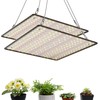 Uallhome 2 Pack LED Grow Light Panel 200W Lamp for