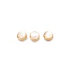 Alnicov Gold Plated White Shell Inlays Trumpet Finger Buttons for