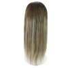 Sunny U Part Wig Remy Hair 16 inch Balayage Half