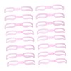 IWOWHERO Eyebrow Shaping Template 5 Sets 20pcs Reusable Eyebrow Stencils