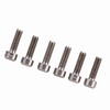 6pcs set M5*16mm Titanium Alloy Bike Fixed Stem Bolts For