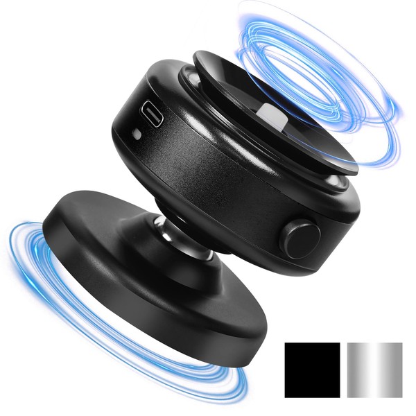 FunApricity 360 Rotatable Car Magnetic Phone Holder,Electric Vacuum Magnetic Suction