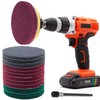 Power Scrub Pads Drill Attachment, GOH DODD 15 Pieces 5