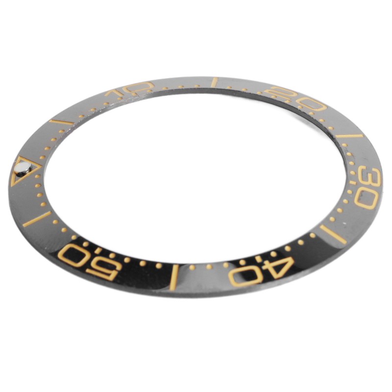 Ceramic Watch Bezel Ring Professional 38mm Watch Bezel Insert Replacement