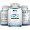 Omega 3 Fish Oil 1000mg - 365 Softgel Capsules -