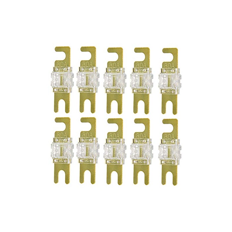 ZOOKOTO 10 Pack MANL ANL Fuse 20A 30A 40A 50A