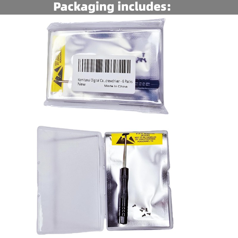 Komitasui Digital Camera Screen Screws for Canon G7X Mark II