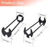 2 Pcs Four-jaw Hex Wrench, Basin Wrench Set,Tight Spaces Maintenance