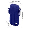USB Rechargeable Lighter Windproof Dual Arc Lighter Waterproof Flameless Electric
