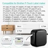 NineLeaf 6PK Compatible for Brother P-Touch Label Maker Tape TZe-251