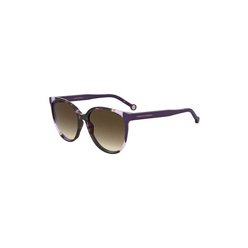 Carolina Herrera Ch 0063/s Sunglasses, Havana Violet, 58