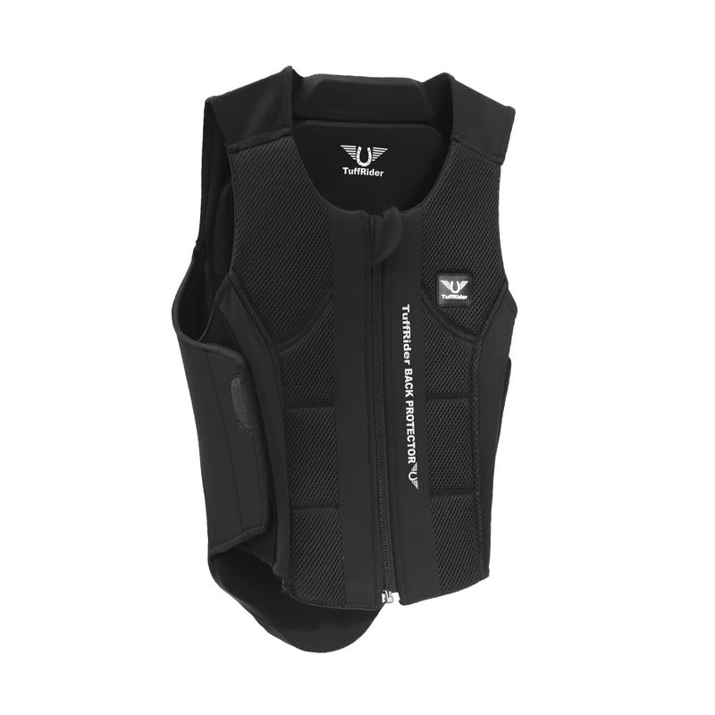 TuffRider Back Protector- Black- Medium