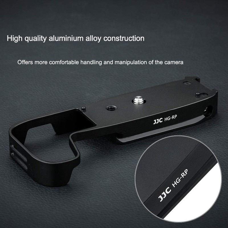 JJC EG-E1 Extension Metal Hand Grip Secure Handle Bracket for