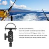 Fish Finder Mounting Base, 360° Rotating Ball Mount Fish Finder