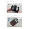 Giselle Card Case, Credit Card Case, Large Capacity, Genuine Leather,