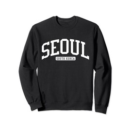 Seoul South Korea College University Style Sweatshirt