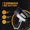 MOONASION Rechargeable Spotlight 800 Lumens, Super Bright LED Spotlight Flashlight