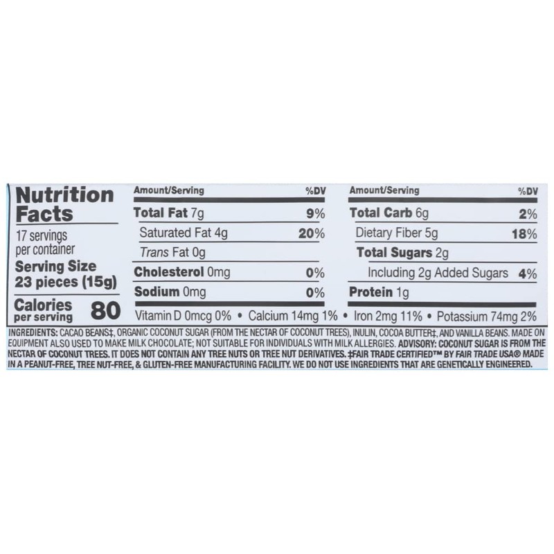 GUITTARD 72% Sante Dark Chocolate Baking Chips, 9 OZ