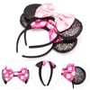 RCJERA RCJERA Mommy and Me Mouse Ears Headbands - 2