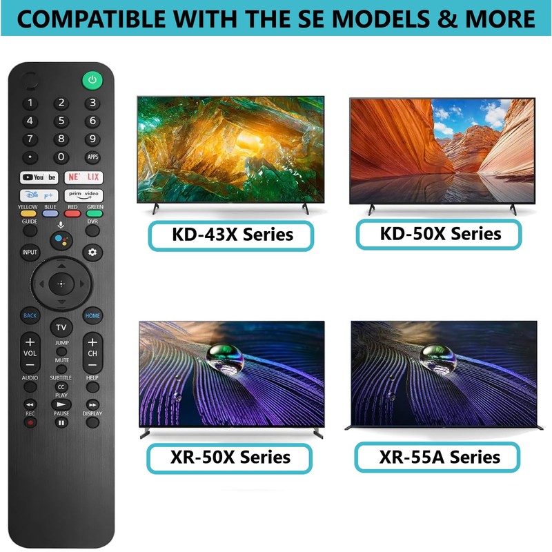 New RMF-TX520U MG3-TX520U Voice Remote Control for KD-43X KD-50X XR-50X