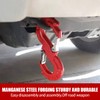 ATENGIDR Quick-Release S-Hook, 3/8" Tow Hook for Off-Road Recovery,Towing Shackle