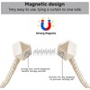 4 Packs Magnetic Curtain Tiebacks for Drapes, H HOME-MART Convenient