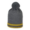 Sterntaler Unisex Children's Hat Baby Bobble Knit Hat Edge, Anthracite